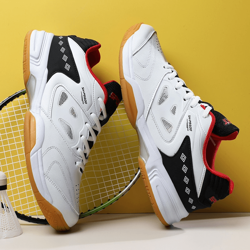 Lace-Up Flexible Tennis Shoes SF0738 with breathable design and superior traction outsole, perfect for sports and active wear.